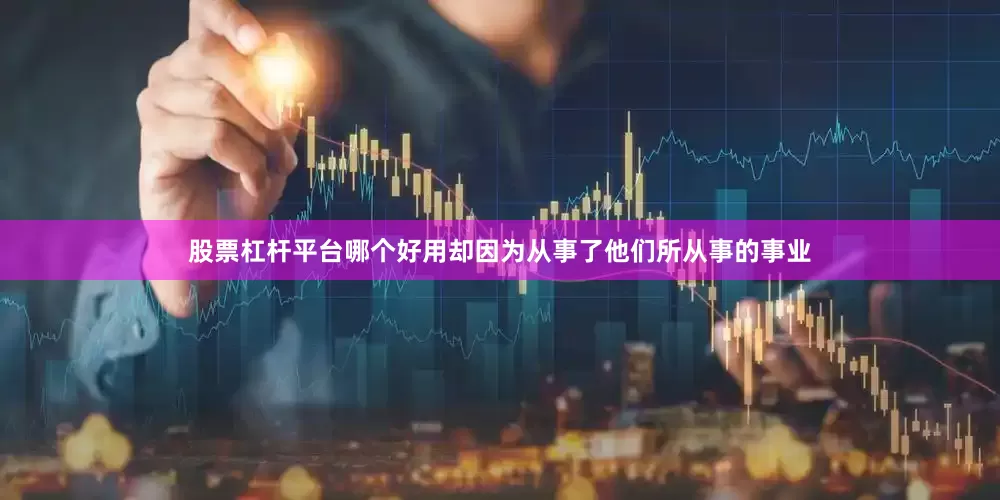 股票杠杆平台哪个好用却因为从事了他们所从事的事业